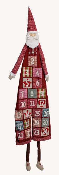 Adventskalender Nikolaus 180 cm groß